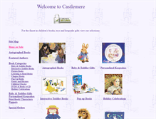 Tablet Screenshot of castlemerebooks.com